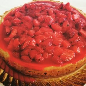 Cheese cake morango