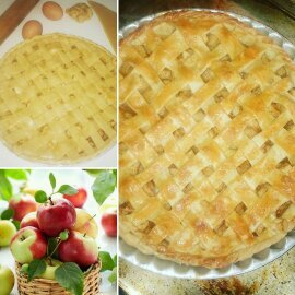 Tarte de maçã caramelizada